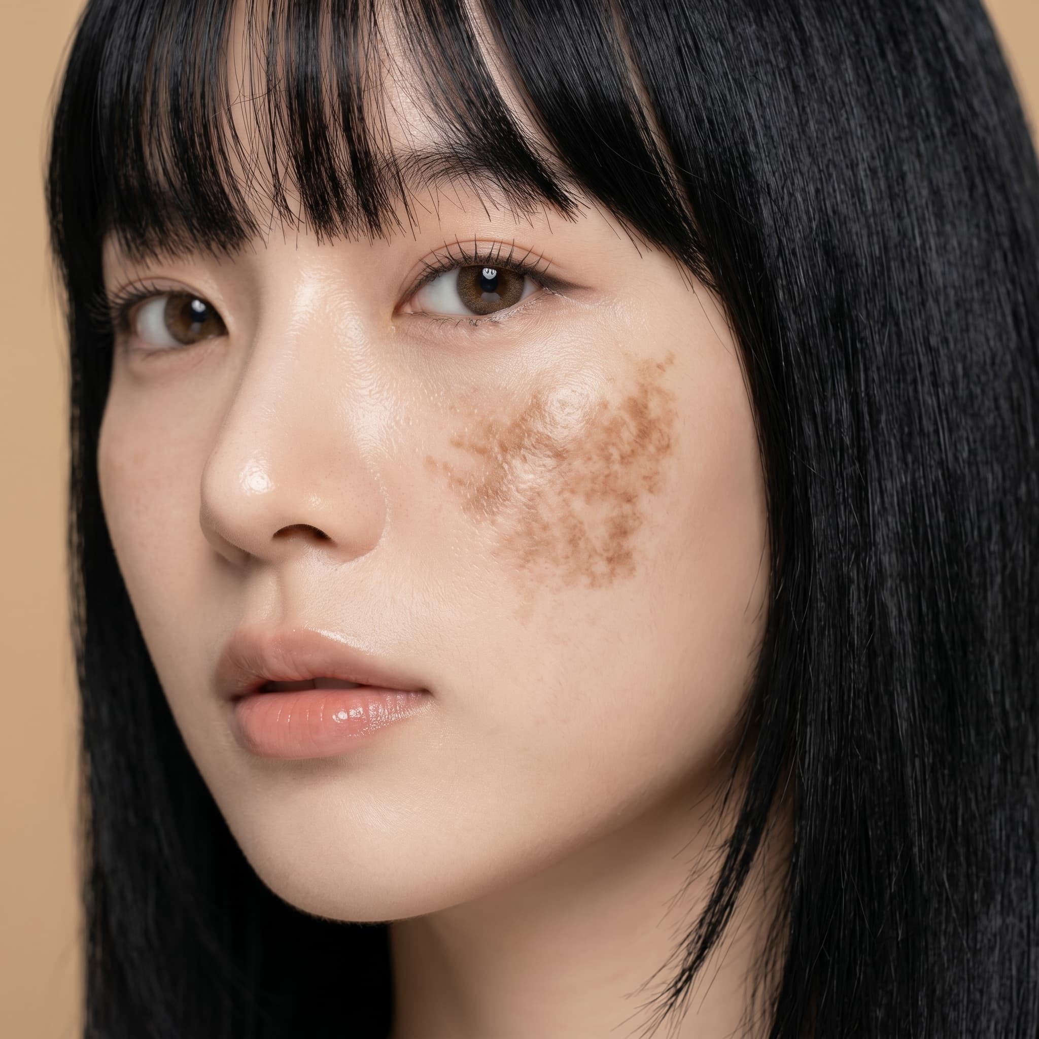 일반 토닝으로 변화가 미미했던 기미