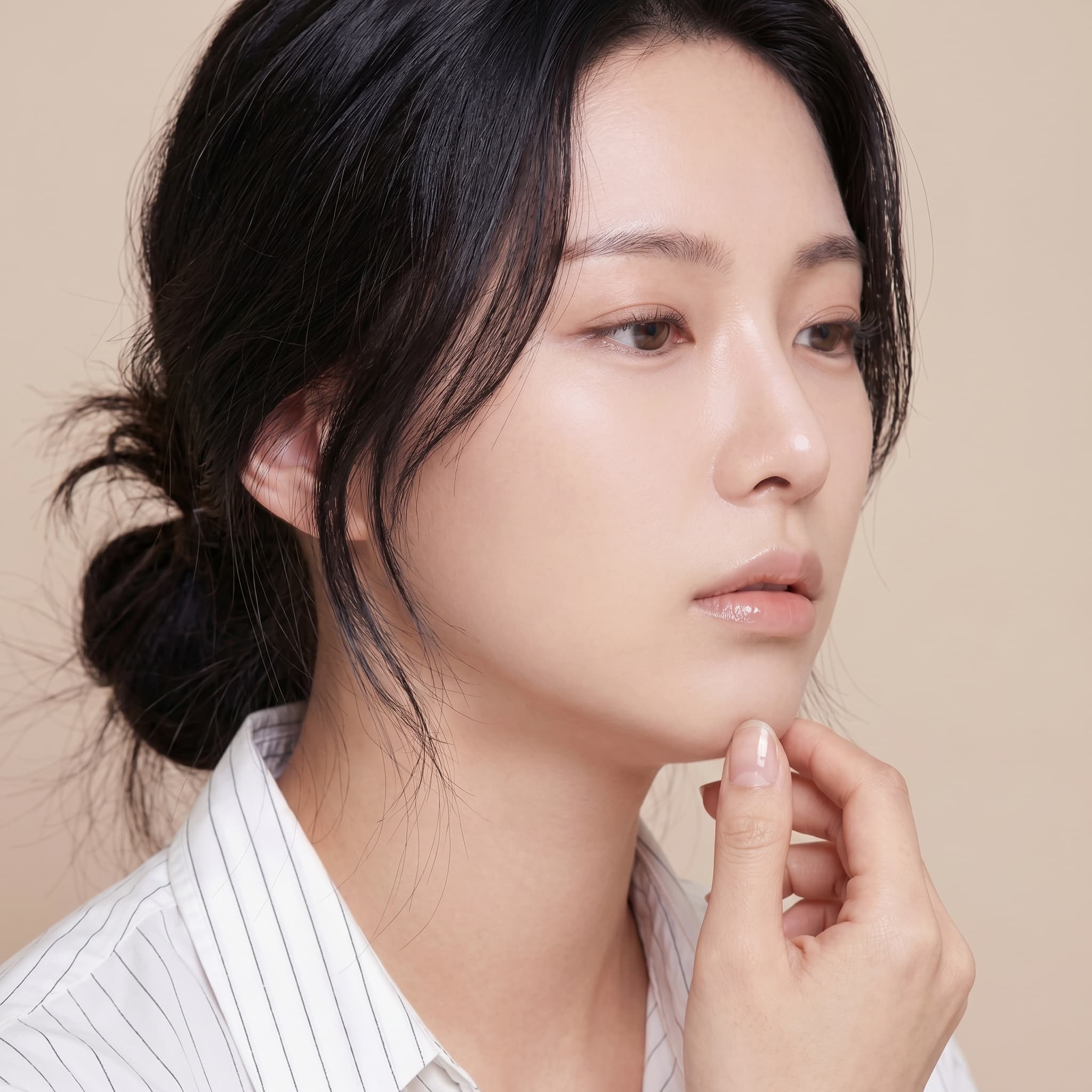 얼굴 라인이 흐릿하신 분